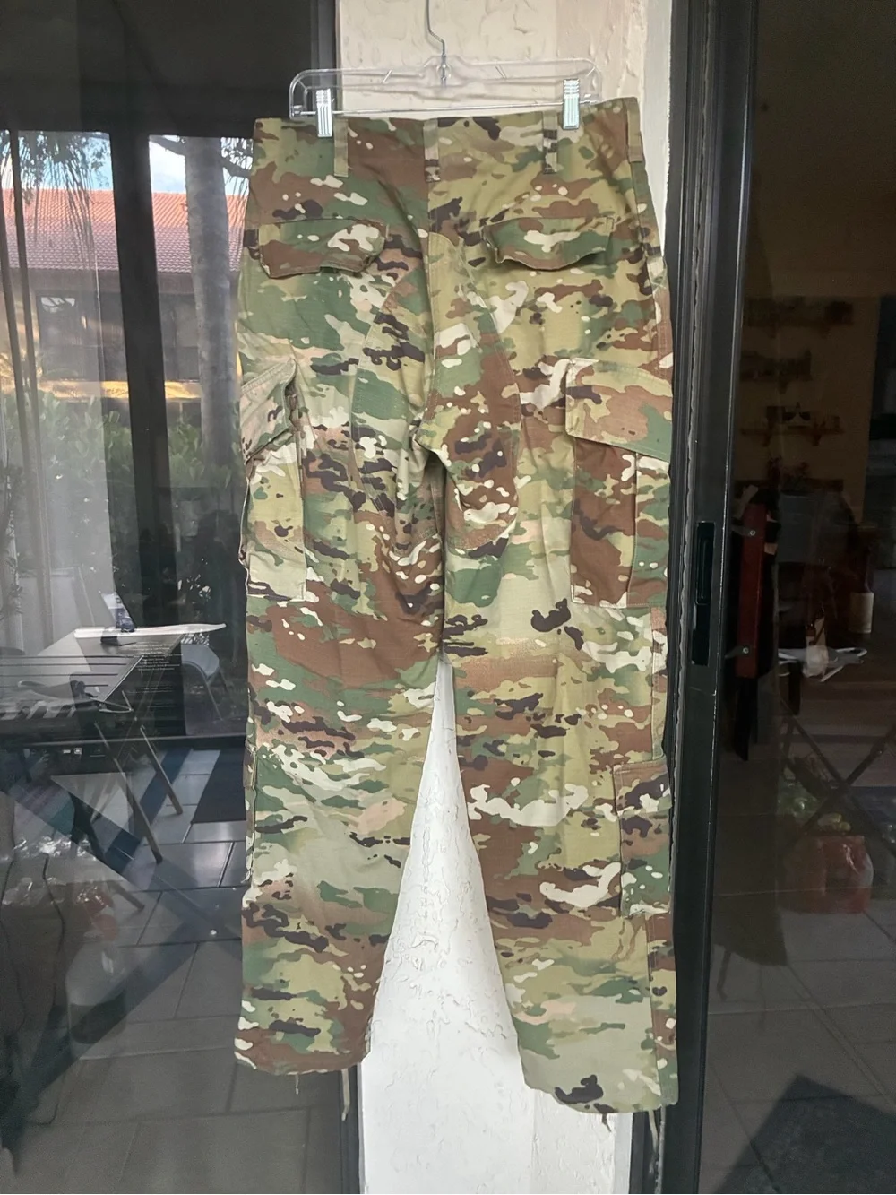 US Army OCP Camo Cargo Pants Medium Long Utility Combat Trousers